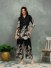 Printed Muslin Kurta With pants